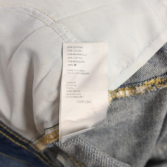 Free People We the Free Maggie Mid-Rise Straight Leg Jeans, size 29 - Picture 8 of 8